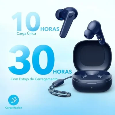 Fone de Ouvido Soundcore P20i Bluetooth 5.3 Grave Potente Drivers 10mm 30h é Bom? 2 Fone de Ouvido Soundcore P20i Bluetooth 5.3
